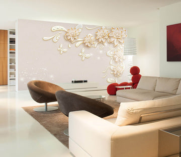 3D Branch Pattern 1517 Wall Murals Wallpaper AJ Wallpaper 2 