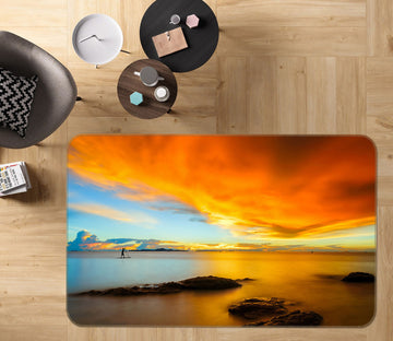 3D Water Surface Clouds 31018 Non Slip Rug Mat