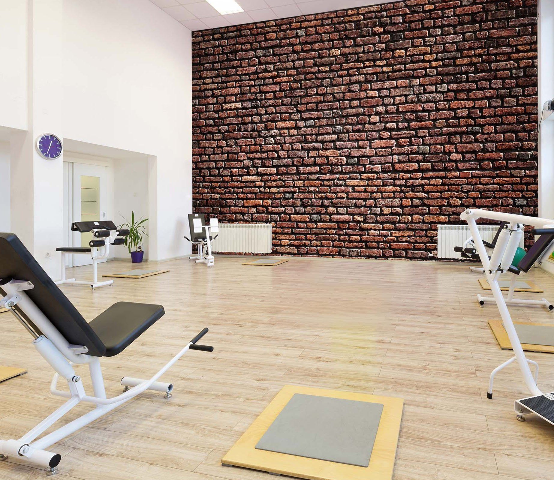 3D Brown Brick wall 24 Wall Murals Wallpaper AJ Wallpaper 