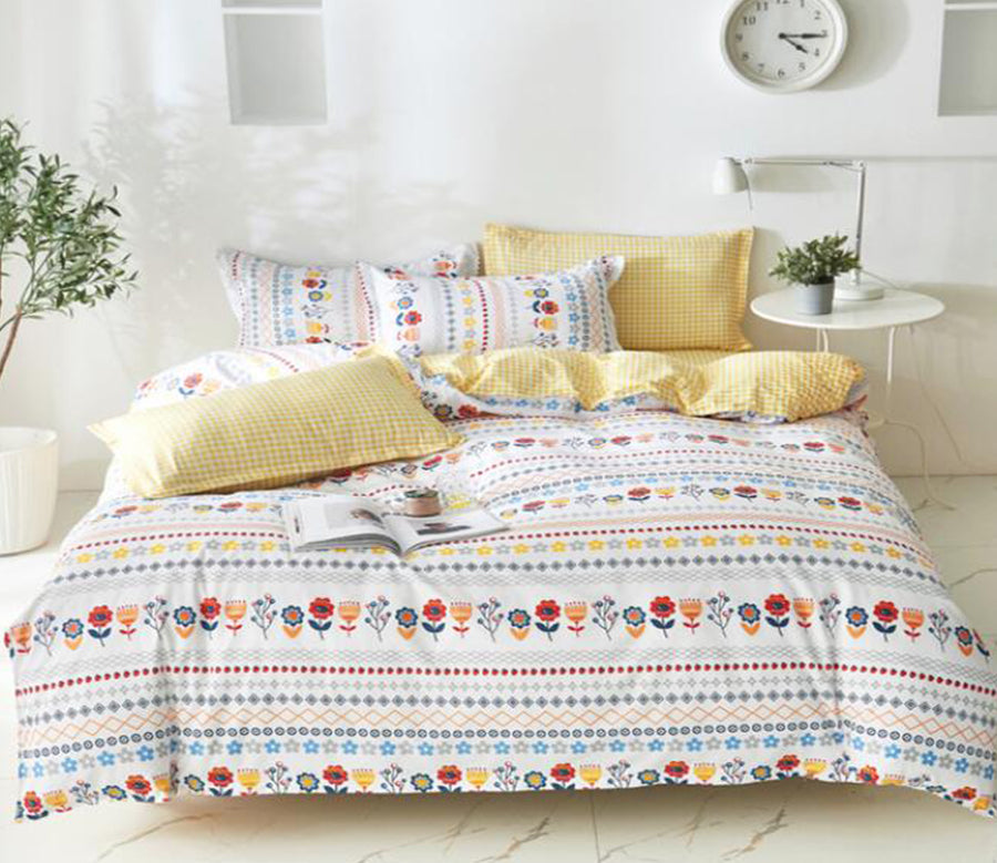 3D Pattern 13151 Bed Pillowcases Quilt