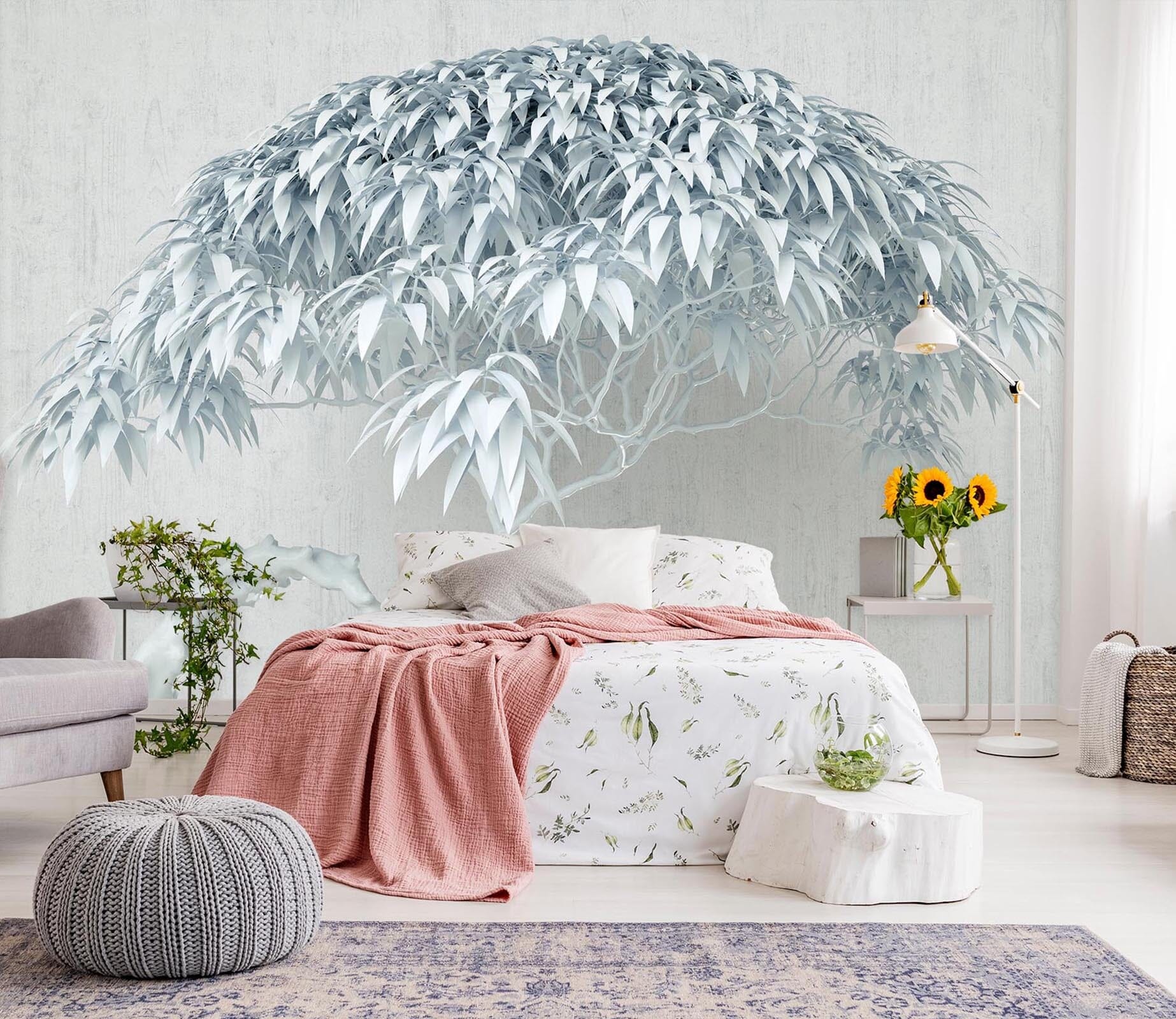 3D Embossed Tree 116 Wall Murals Wallpaper AJ Wallpaper 2 