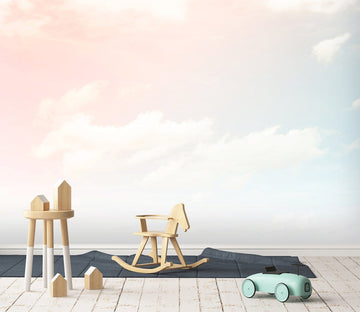 3D Pink Sky Clouds 82 Wall Murals Wallpaper AJ Wallpaper 2 