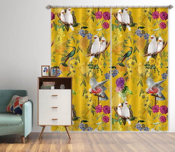 3D White Cotton 135 Uta Naumann Curtain Curtains Drapes Curtains AJ Creativity Home 