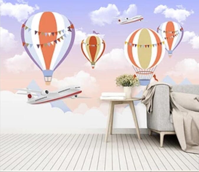 3D Colorful Balloons 1933 Wall Murals Wallpaper AJ Wallpaper 2 