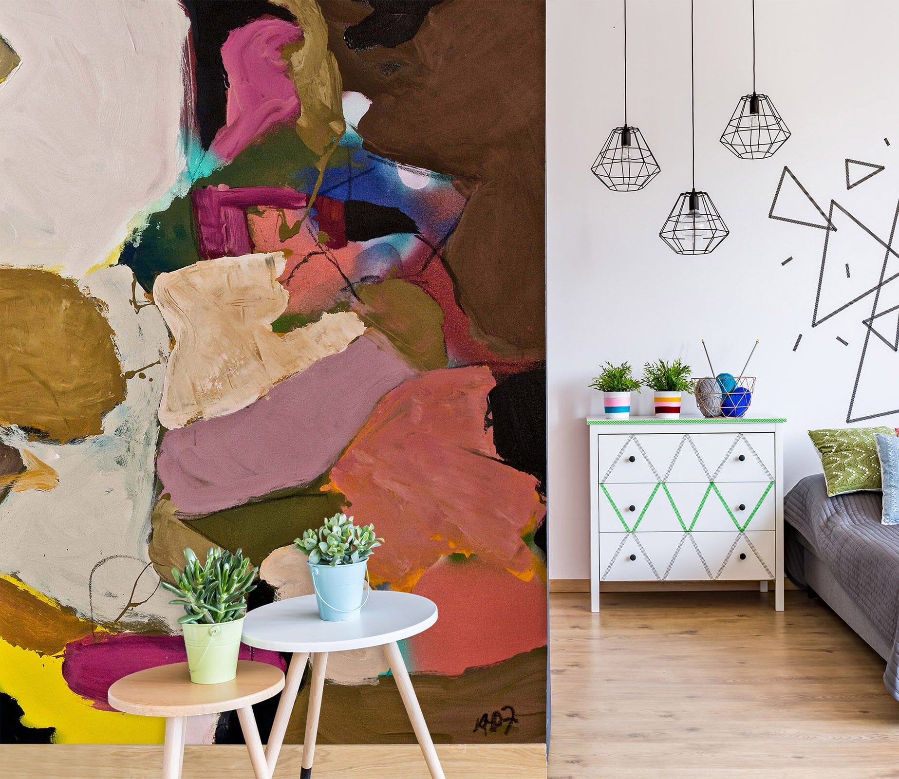 3D Color Graffiti 298 Allan P. Friedlander Wall Mural Wall Murals Wallpaper AJ Wallpaper 2 