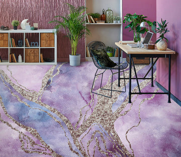 3D Light Purple Pattern 102135 Andrea Haase Floor Mural