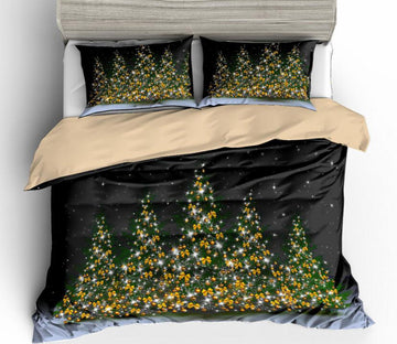 3D Christmas 6018 Bed Pillowcases Quilt
