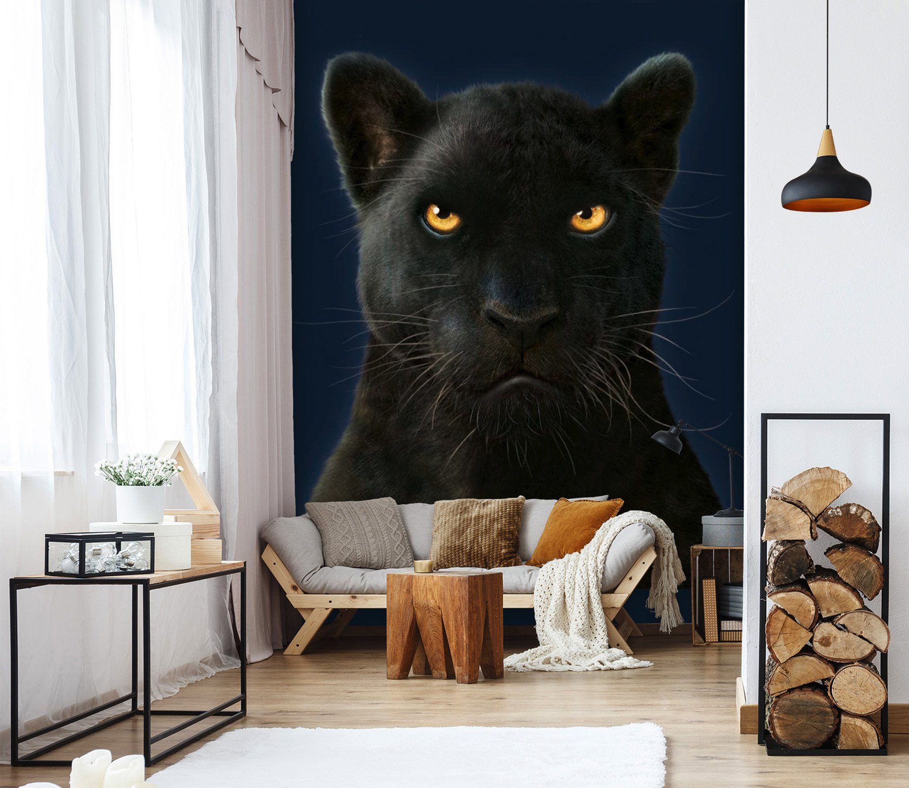 3D Amber Eye 1411 Wall Murals Exclusive Designer Vincent Wallpaper AJ Wallpaper 2 