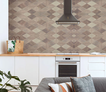 3D Diamond Combination 088 Marble Tile Texture Wallpaper AJ Wallpaper 2 