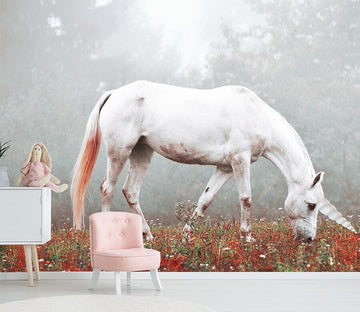 3D Unicorn Meadow 1598 Wall Murals Wallpaper AJ Wallpaper 2 