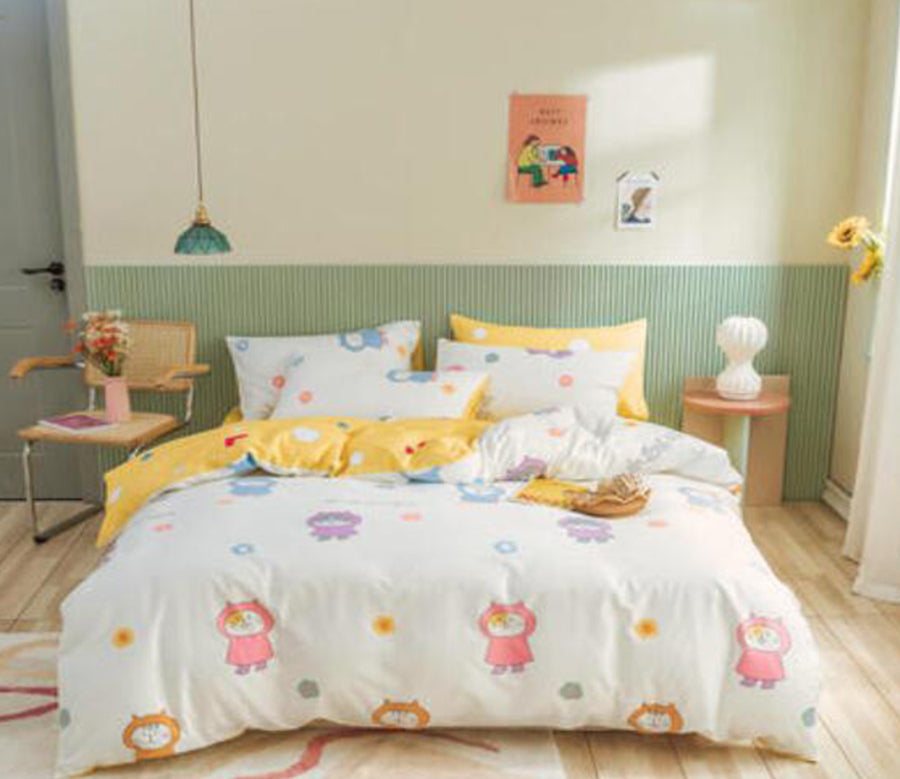 3D Doll Head 40067 Bed Pillowcases Quilt