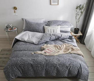 3D Dark Gray Pattern 15021 Bed Pillowcases Quilt