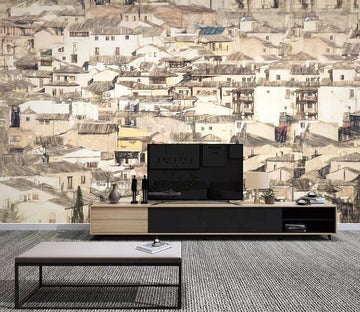 3D Small Town 646 Wall Murals Wallpaper AJ Wallpaper 2 