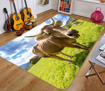3D Cow 564 Animal Non Slip Rug Mat Mat AJ Creativity Home 