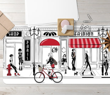 3D Commercial Street 17162 Desk Mat