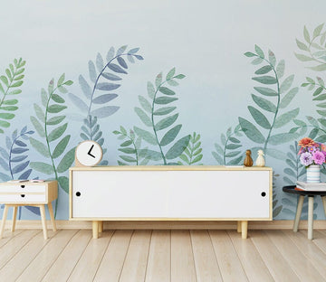 3D Green Leaf WG299 Wall Murals Wallpaper AJ Wallpaper 2 