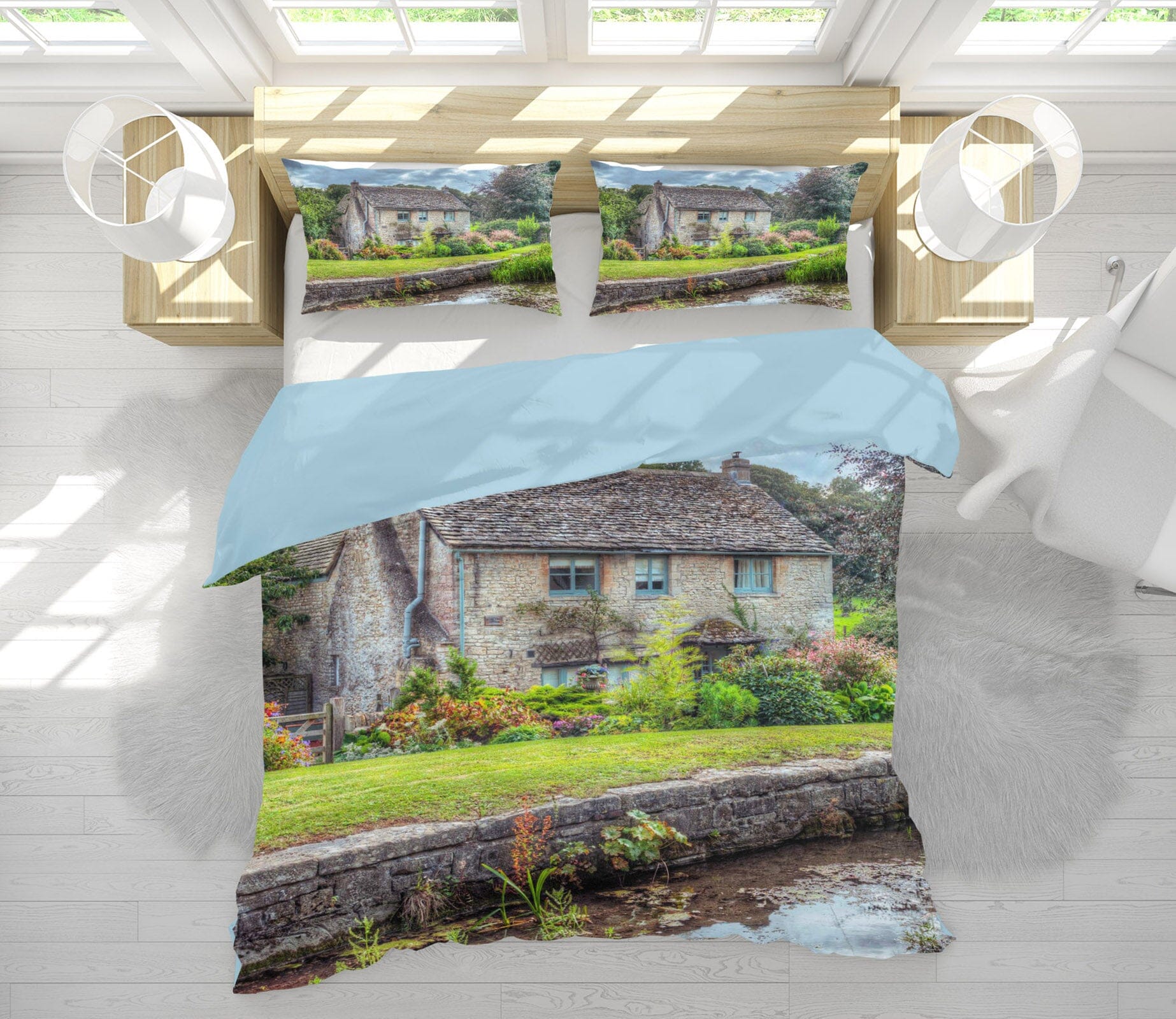 3D Country Manor 2010 Assaf Frank Bedding Bed Pillowcases Quilt Quiet Covers AJ Creativity Home 