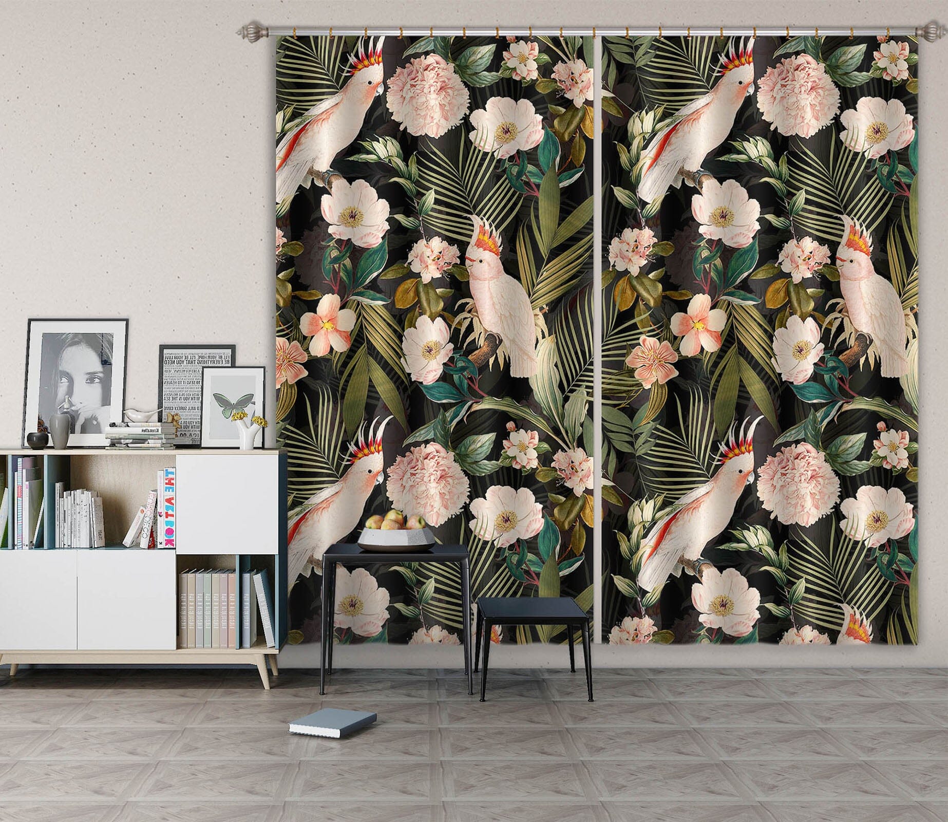 3D Grow Quietly 136 Uta Naumann Curtain Curtains Drapes Curtains AJ Creativity Home 