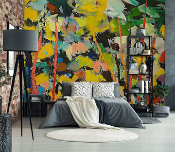 3D Painted Leaves 150 Allan P. Friedlander Wall Mural Wall Murals Wallpaper AJ Wallpaper 2 