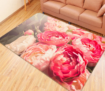 3D Flowers 29165 Non Slip Rug Mat