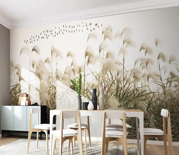 3D Reeds Drifting 924 Wall Murals Wallpaper AJ Wallpaper 2 