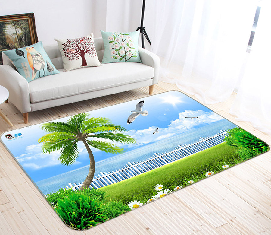 3D Coconut Meadow 66112 Non Slip Rug Mat