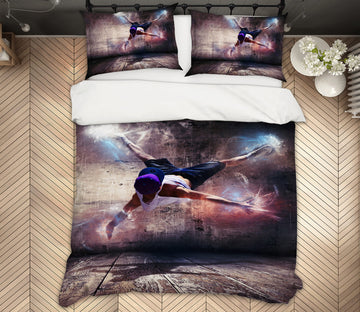 3D Action 14195 Bed Pillowcases Quilt