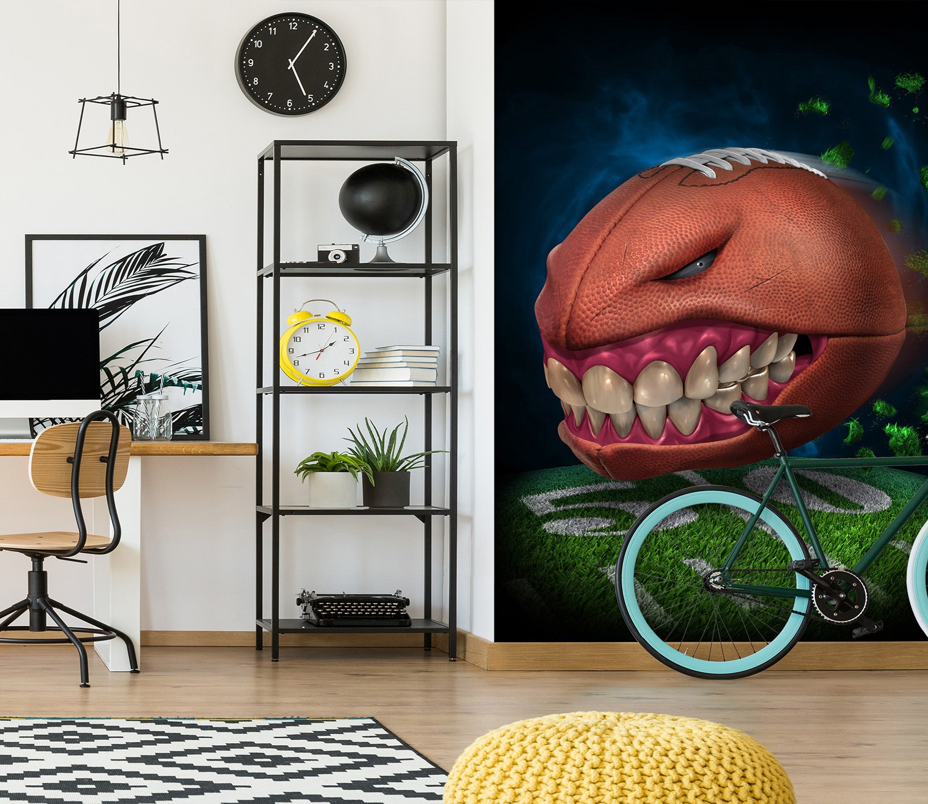3D Teeth Ball 5015 Tom Wood Wall Mural Wall Murals