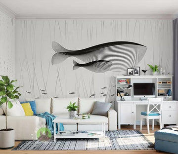 3D Abstract Fish 1033 Wall Murals Wallpaper AJ Wallpaper 2 