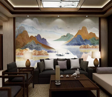 3D Colored Landscape 2168 Wall Murals Wallpaper AJ Wallpaper 2 