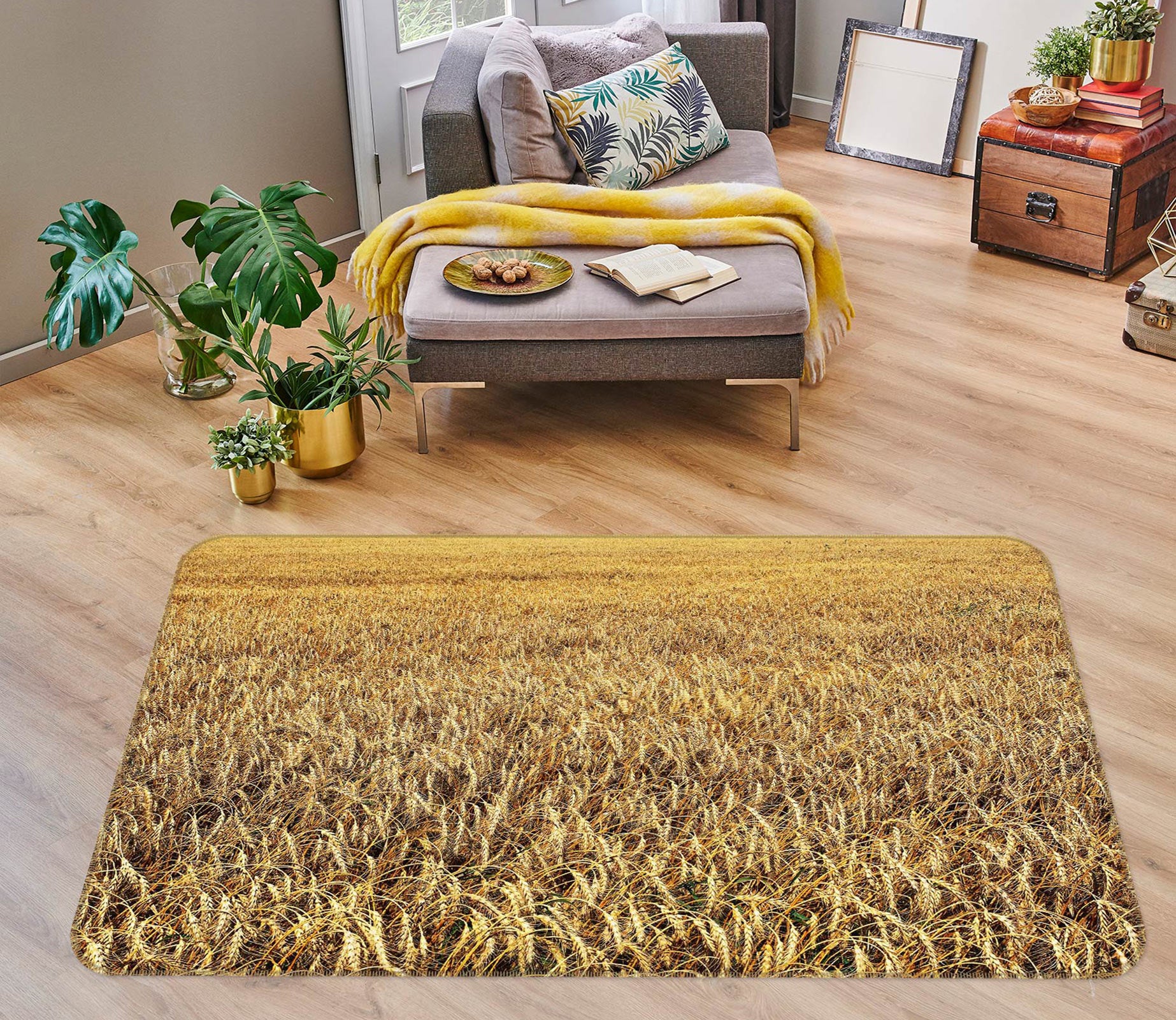 3D Paddy 75252 Non Slip Rug Mat