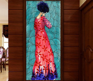 3D Woman Back 445 Wall Murals Wallpaper AJ Wallpaper 2 