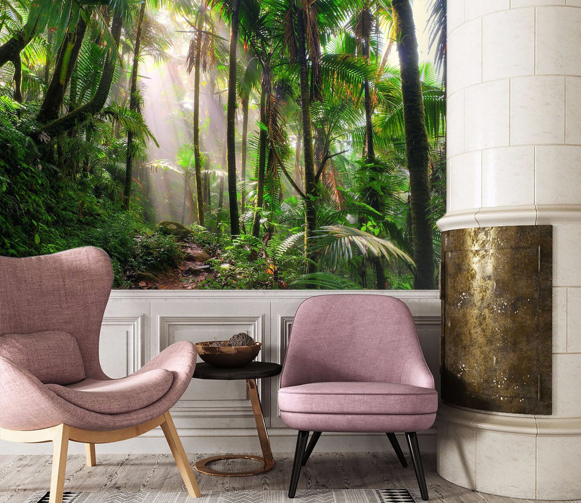 3D Sunshine Rainforest 28 Wall Murals Wallpaper AJ Wallpaper 2 