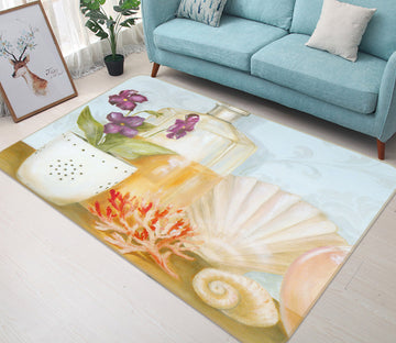 3D Vase Shell 32037 Non Slip Rug Mat