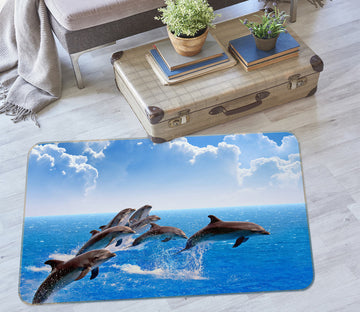 3D Dolphin 76287 Non Slip Rug Mat