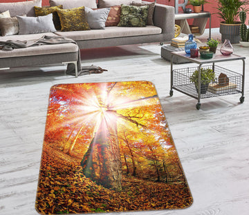 3D Tree Sunlight 27089 Non Slip Rug Mat