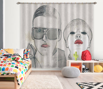 3D Fashion 048 Marco Cavazzana Curtain Curtains Drapes Curtains AJ Creativity Home 