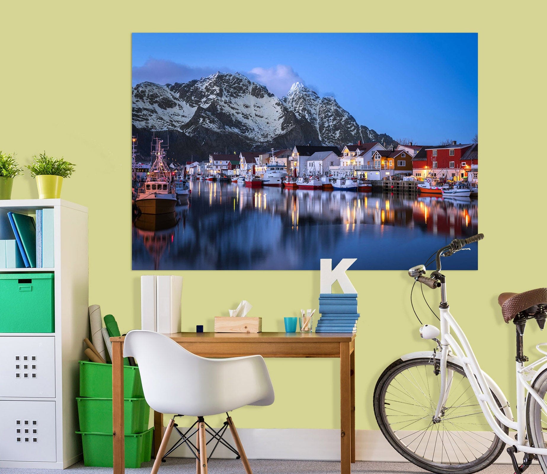 3D Water City 186 Marco Carmassi Wall Sticker Wallpaper AJ Wallpaper 2 