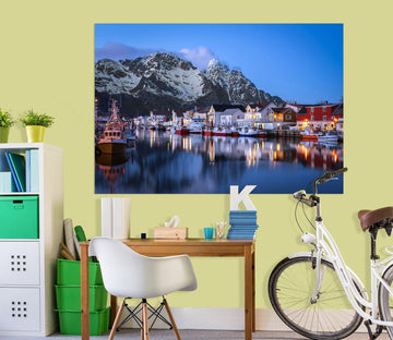 3D Water City 186 Marco Carmassi Wall Sticker Wallpaper AJ Wallpaper 2 