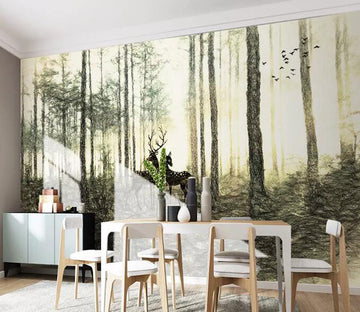 3D Forest 866 Wall Murals Wallpaper AJ Wallpaper 2 