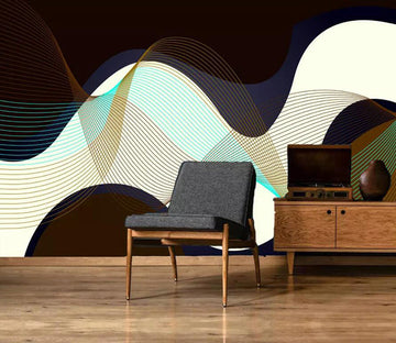 3D Golden Wave 2003 Wall Murals Wallpaper AJ Wallpaper 2 