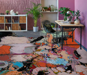 3D Color Pigment 9923 Allan P. Friedlander Floor Mural