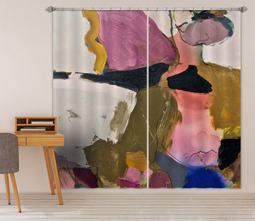 3D Color Graffiti 295 Allan P. Friedlander Curtain Curtains Drapes Curtains AJ Creativity Home 