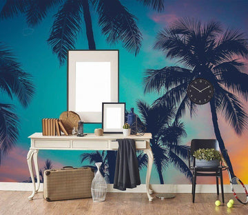 Palm Trees with Beautiful Sky 666 Wallpaper AJ Wallpaper 