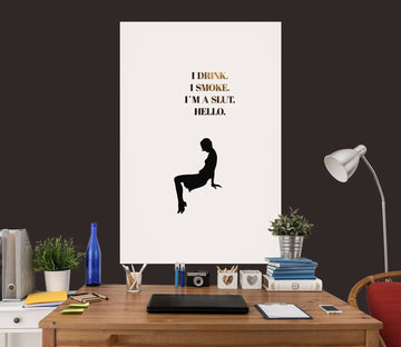 3D Black Letters 152 Boris Draschoff Wall Sticker Wallpaper AJ Wallpaper 2 