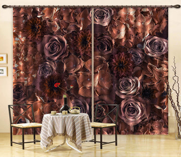3D Rose Petal 6326 Assaf Frank Curtain Curtains Drapes