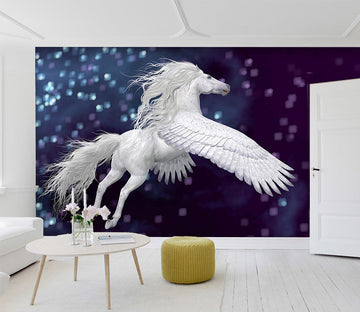 3D Wing Horse 1586 Wall Murals