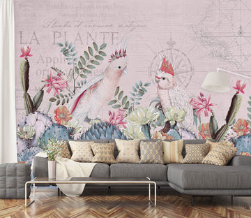 3D Desert Cockatoos 1408 Andrea haase Wall Mural Wall Murals Wallpaper AJ Wallpaper 2 