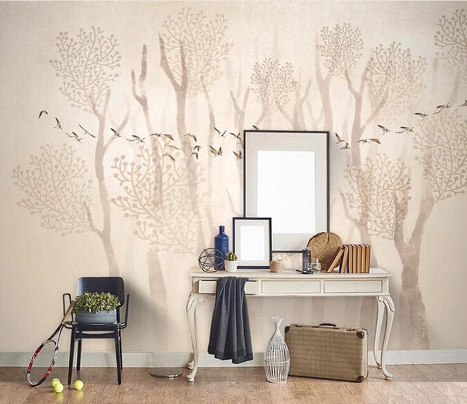 3D Tree Fawn 1986 Wall Murals Wallpaper AJ Wallpaper 2 