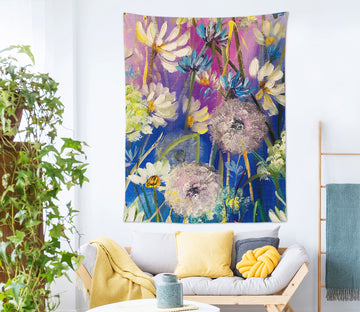 3D Art Flower 3651 Skromova Marina Tapestry Hanging Cloth Hang